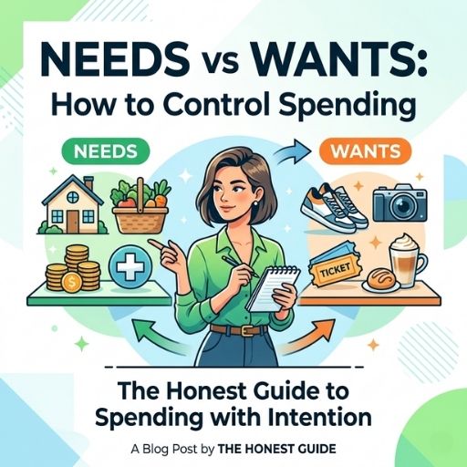 Needs vs Wants: How to Control Spending — The Honest Guide to Spending With Intention
