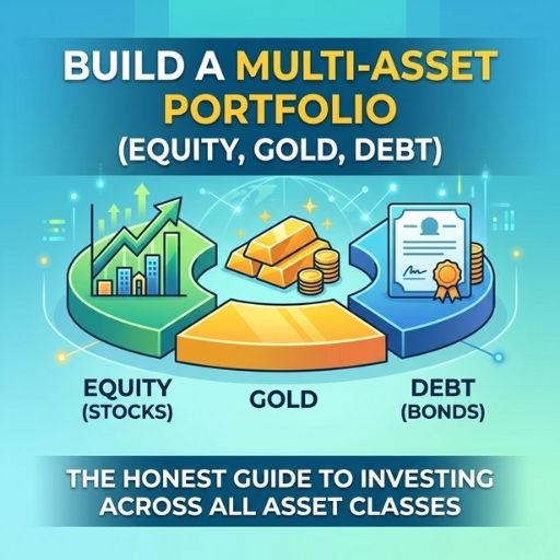 How to Build a Multi-Asset Portfolio (Equity, Gold, Debt) — The Honest Guide to Investing Across All Asset Classes
