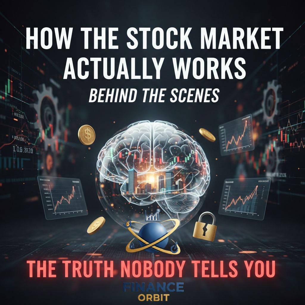 How the Stock Market Actually Works Behind the Scenes: The Truth Nobody Tells You