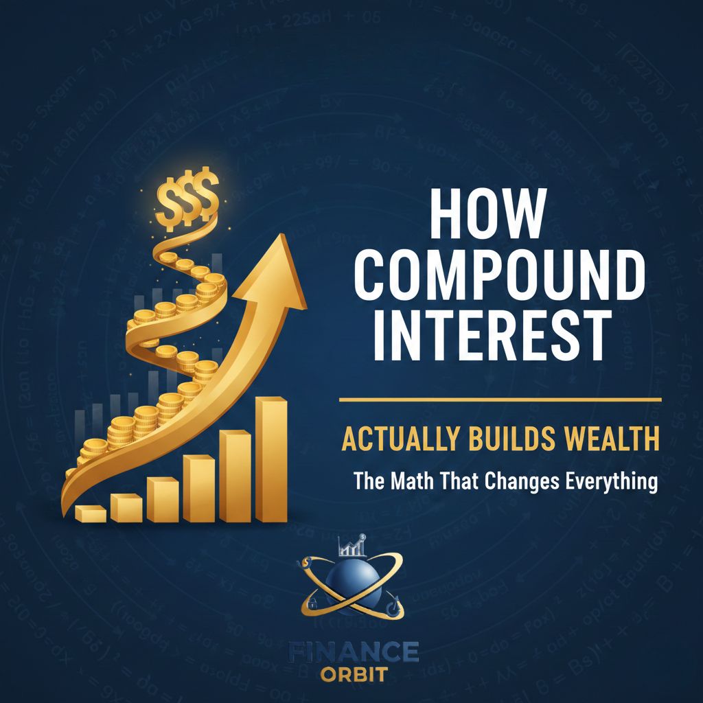 How Compound Interest Actually Builds Wealth: The Math That Changes Everything