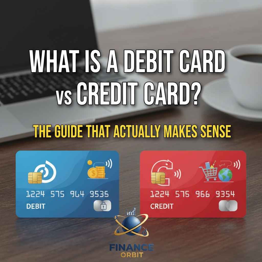What Is a Debit Card vs Credit Card? The Guide That Actually Makes Sense