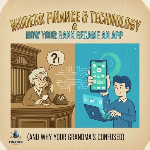 Modern Finance & Technology: How Your Bank Became an App (And Why Your Grandma's Confused)